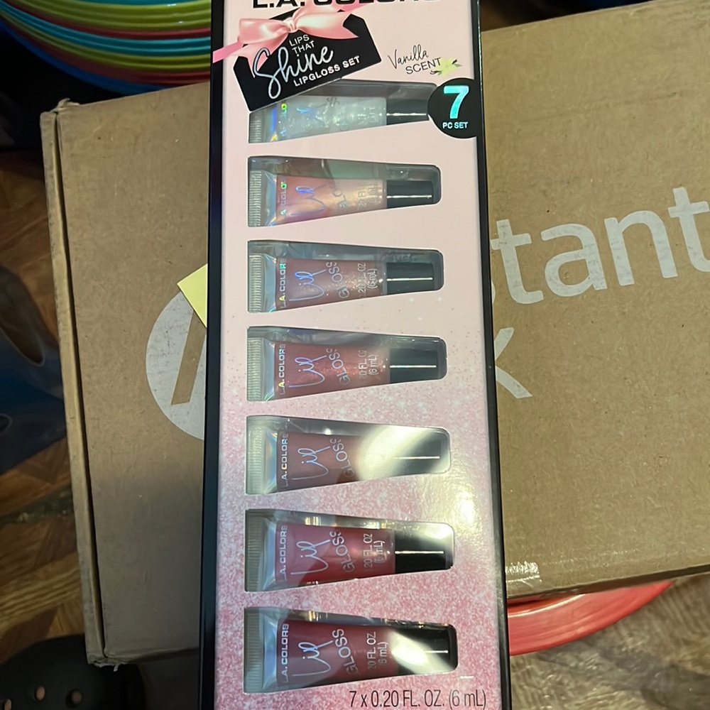 L.a colors lipshine set
